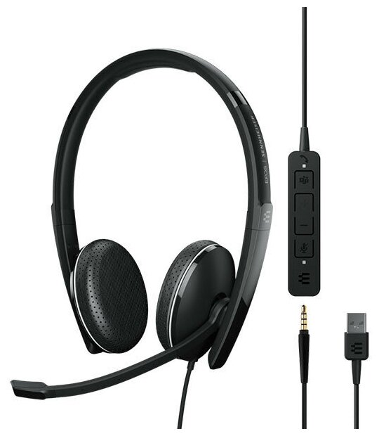 Проводная двусторонняя USB гарнитура Sennheiser ADAPT 165T USB II