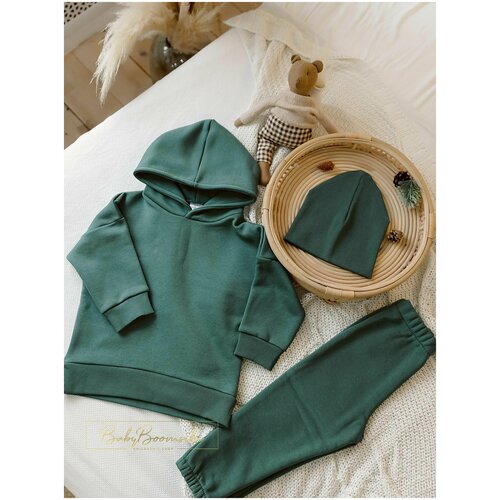 Комплект одежды BabyBoomsiki, размер 86-92, зеленый