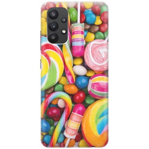 фото Силиконовый чехол на samsung galaxy a32 / самсунг а32 с принтом "сладости" gosso