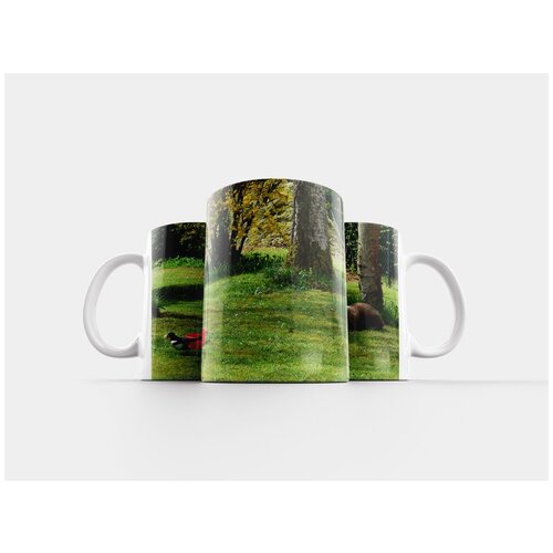 фото Кружка "кот, птица, сорока" 320 мл lotsprints