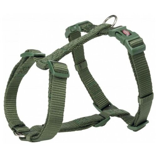 Шлейка Premium H-Harness, L–XL: 75–120 см/25 мм, цвет: лесной зелёный шлейка premium h harness l–xl 75–120 см 25 мм лесной зелёный