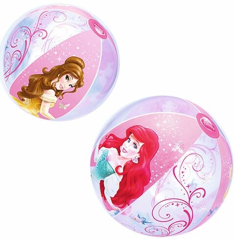 мяч надувной 51см, disney princess bestway 91042 - фото №12