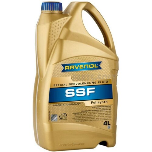 RAVENOL 1181100004 Жидкость для гидроусилителя 4л SSF (синтетика)