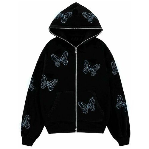 Худи женское Swarovski Butterflies Full-Zip Hoodie M