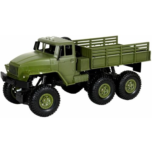 машина pickup 6x6 hc toys машина р у 1 10 внедорожник pickup 6x6 акб Машина р/у 1:18 урал 6x6 +акб