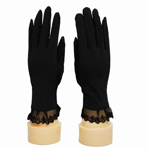Перчатки Kamukamu, размер 7/S (16-18 см), черный
