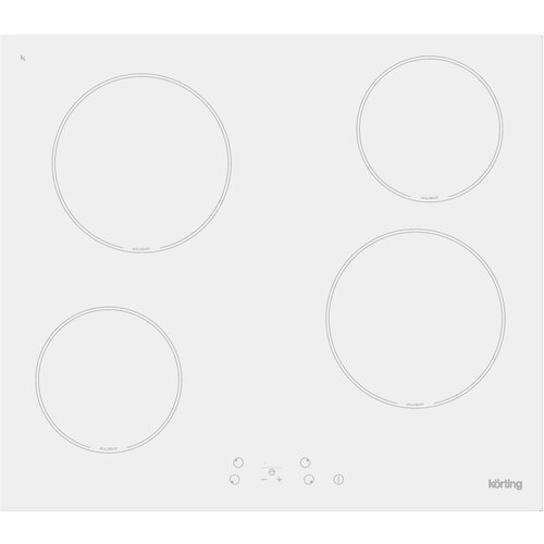 Электрическая варочная панель Korting HK 60001 BW