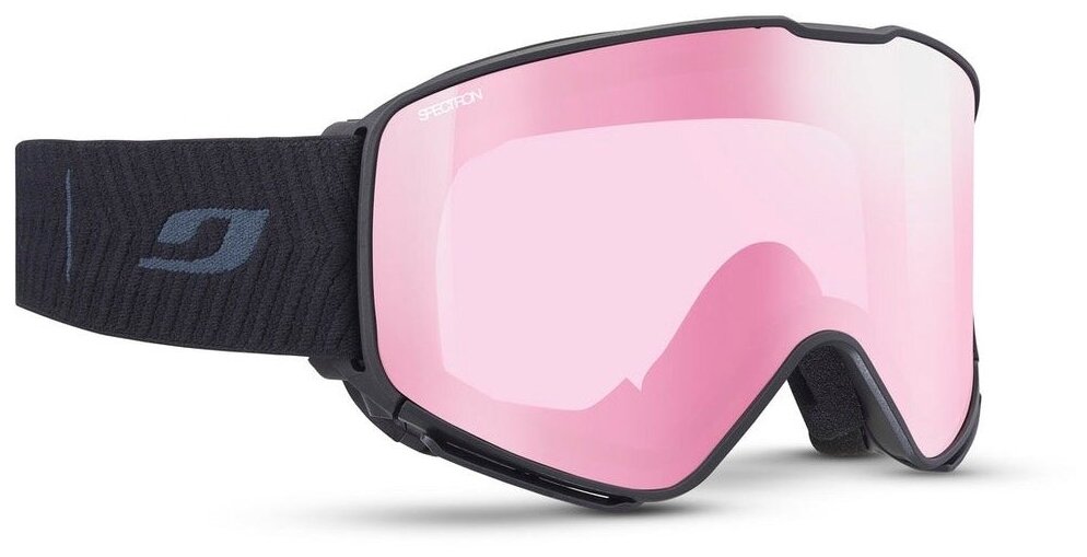 Очки горнолыжные Julbo 2022-23 Quickshift Sp Black-Gray/Pink Flash Silver (US:XL)
