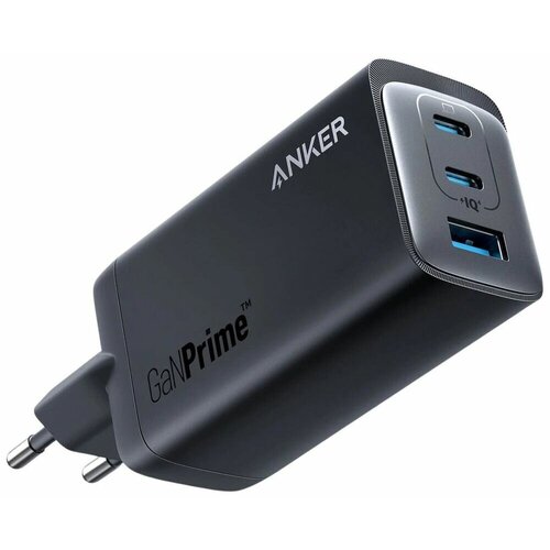 Сетевое зарядное устройство Anker 737 GaNPrime A2148 120W 2хUSB-C + USB черное сетевое зарядное устройство anker 737 ganprime a2148 120w 2хusb c usb черное