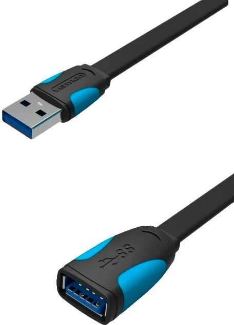 Кабель удлинительный USB 3.0 A (M) - A (F), 2м, Vention (VAS-A13-B200) - фотография № 7