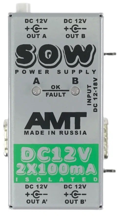 AMT SOW PS-2 DC-12V 2x100mA