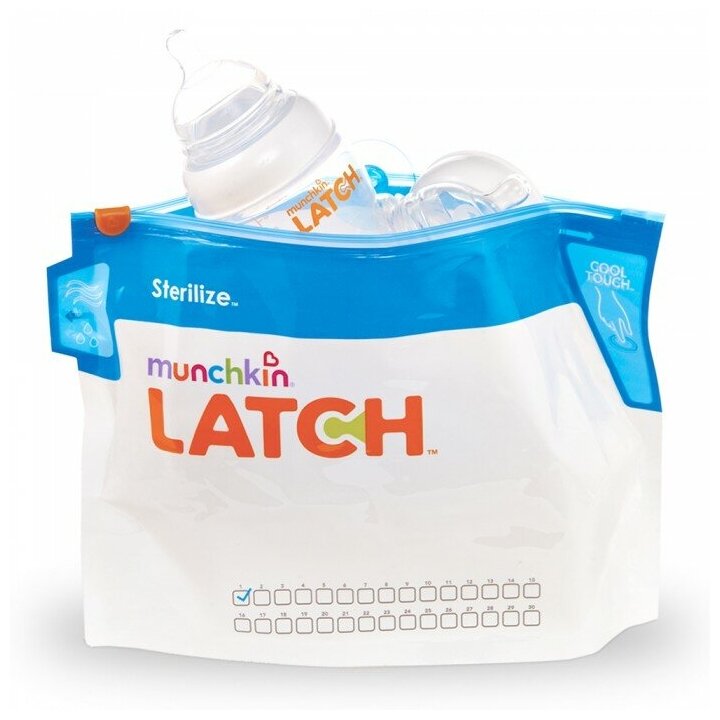 Пакеты Munchkin Latch для стерилизации, 6 шт. - фото №12