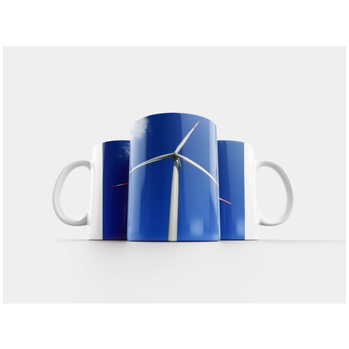 фото Кружка "мельница, энергия, ветровая энергия" 320 мл lotsprints