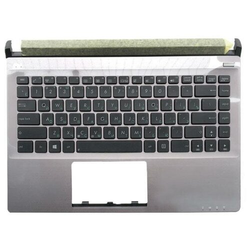 Клавиатура для ноутбука Asus U32VM с топкейсом серебристая 249800₽