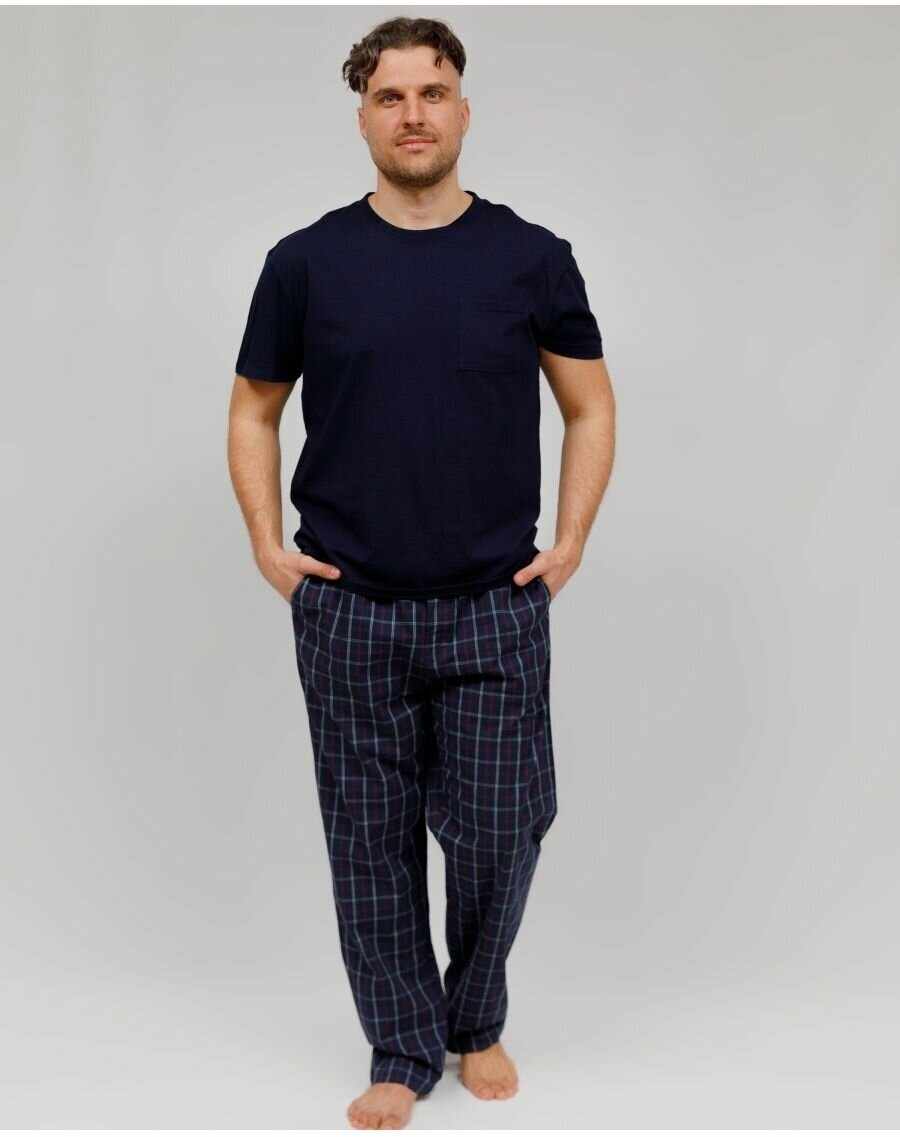 Пижама со штанами домашний костюм с брюками_размер46;48 - фотография № 3