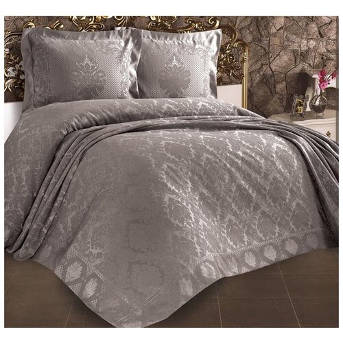 Покрывало ALARA с наволочками VENUS 240260 серый размер Суперевро 8220₽