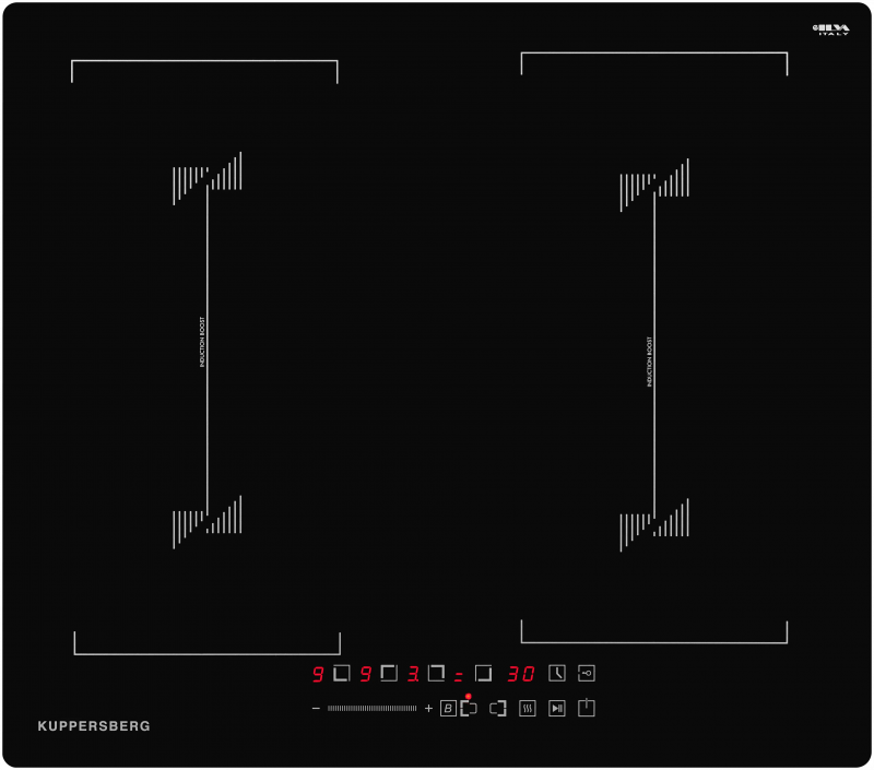 Индукционная варочная панель Kuppersberg ICS 627, черный