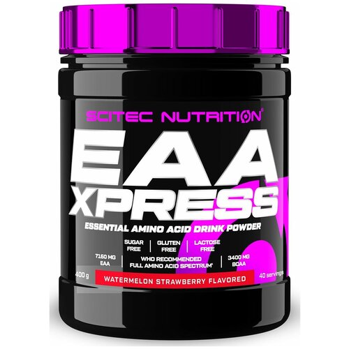 Scitec Nutrition EAA Xpress 400g Арбуз - Клубника scitec nutrition eaa xpress 400 гр киви лайм