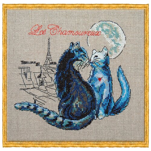 фото Набор для вышивания les chamoureux (свидание под луной) nimue 114-p004 k