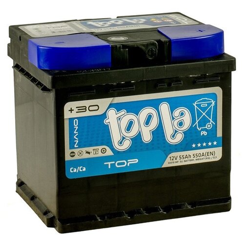 фото Аккумулятор topla top sealed 55 ач обратная полярность