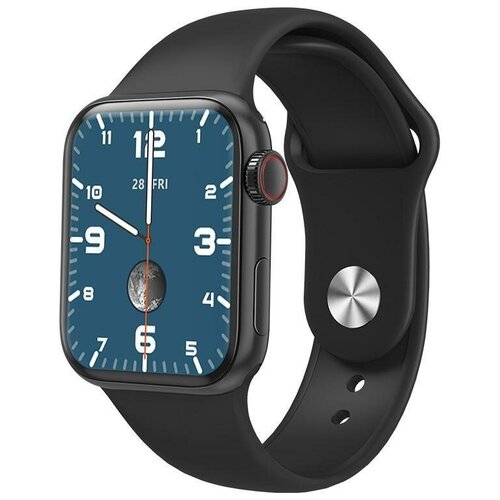 Умные часы HW12 KUPLACE/ Smart watch HW12 / HW12 с полноразмерным экраном и активным колесиком, черный