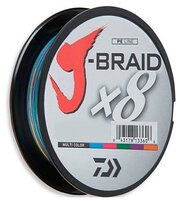 Шнур Daiwa J-Braid X8 Multcolor 150m