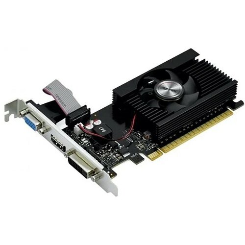 gt710 1gb ddr3 64bit lp single fan rtl gt710 1g ddr3 64bit lp single fan rtl 30 Видеокарта Afox GT710 2GB DDR3 64bit DVI HDMI VGA AF710-2048D3L5 RTL