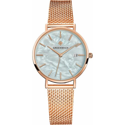 фото Наручные часы greenwich, золотой