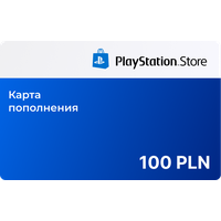 Подарочная карта Sony PlayStation Store 100 PLN Польша / Пополнение счета, цифровой код