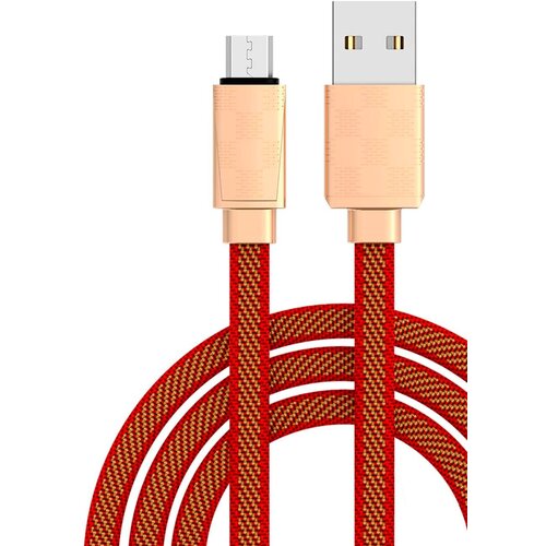 Кабель для сотового телефона TFN MicroUSB Fashion, Gold кабель для сотового телефона usams sj396usb01