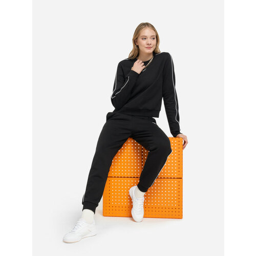 фото Костюм reebok reebok identity energy knit tracksuit, размер s, черный