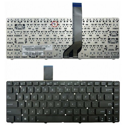 Клавиатура для ноутбука Asus K45 A45 p/n: 9J. N1M82. C01, 9J. N1M82. C01 клавиатура для ноутбука hp 90 4gk07 c01