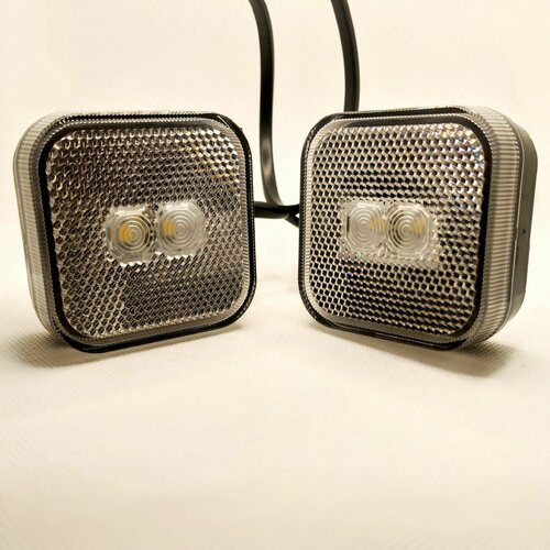 Фонари габаритные для прицепа 12/24V LED (светодиодные) 2 шт, Герметичные, на кронштейне DAFA TRL015С