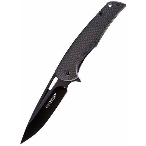 Нож Magnum 01RY703 Black Carbon