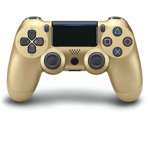 Беспроводной геймпад джойстик для PS4 золотой 169000₽