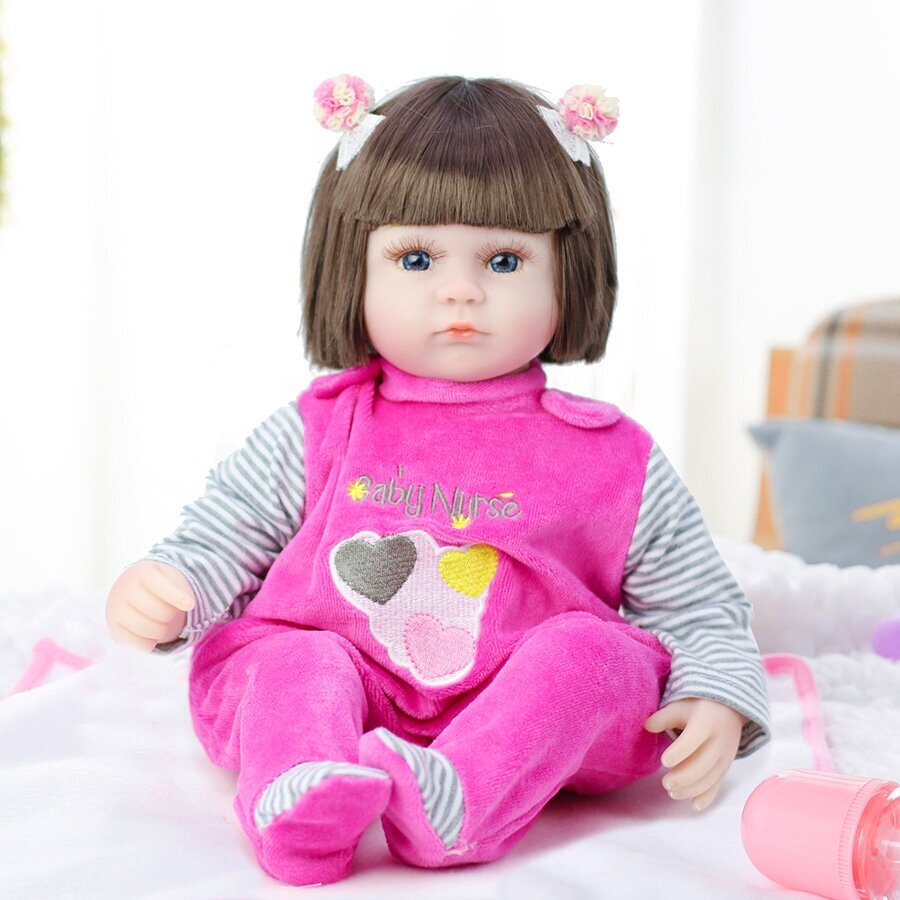 Кукла Реборн девочка Подарок для Девочки Пупс Игрушка 42 см