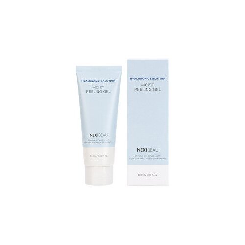 NEXTBEAU Увлажняющий отшелушивающий гель с гиалуроновой кислотой, 100мл