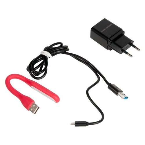 Зарядное устройство More choice NC33i, один разъем USB, кабель Lightning, 5V, 1.0A, черный сетевое зу morechoice 1usb 3 0a qc3 0 для micro usb быстрая зарядка nc52qcm white