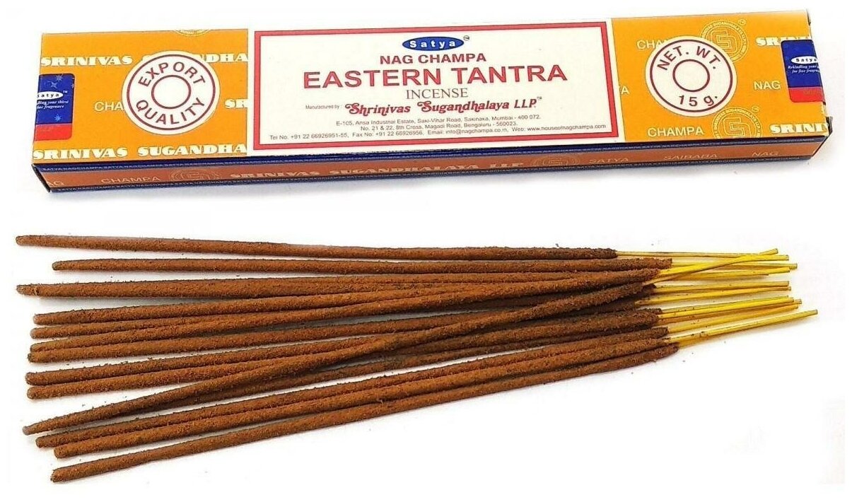 Индийские благовония Satya Eastern Tantra 15гр