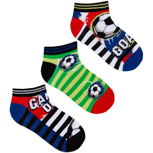 фото Носки lunarable, 3 пары, размер 40-43, синий, зеленый, красный