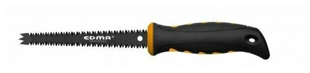 Ножовка для гипсокартона 150мм с двойным лезвием и чехлом Crocoplac II EDMA - 067055