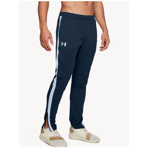 фото Брюки under armour sportstyle pique, размер xs, academy/white - 408