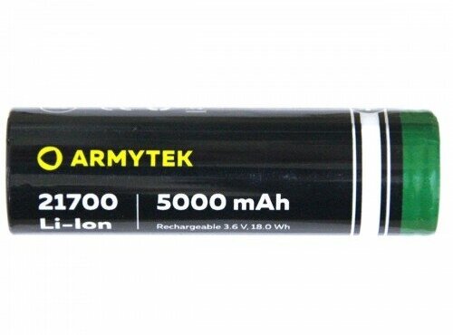 Аккумулятор 21700 Li-Ion Armytek 5000 мАч A03601 Armytek A03601