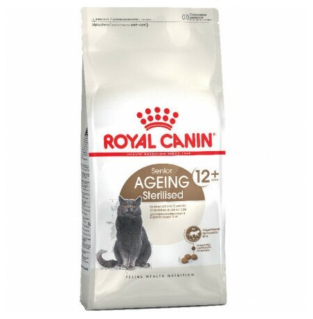 Сухой корм для стерилизованных кошек старше 12 лет Royal Canin Ageing Sterilised 12+,4 кг