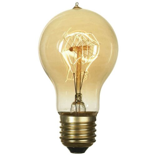 фото Lussole loft лампа накаливания e27 60w 2700k колба прозрачная gf-e-719