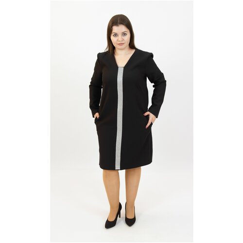 9729 Платье женское черный PERLE DONNA