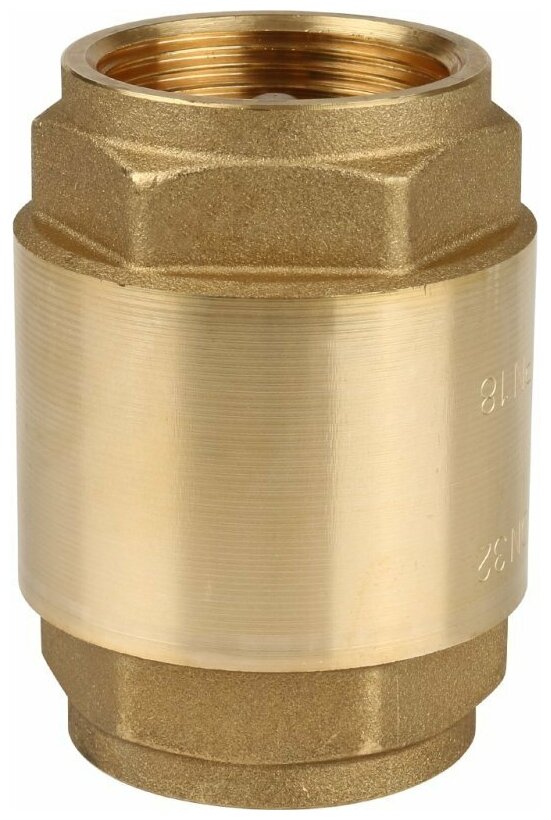 фото Обратный клапан с металлическим седлом 1" вн./вн. Эконом VIEIR для скважины / насоса / компрессора / водопровода