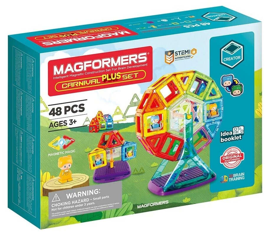 Магнитный конструктор Magformers Carnival Plus Set