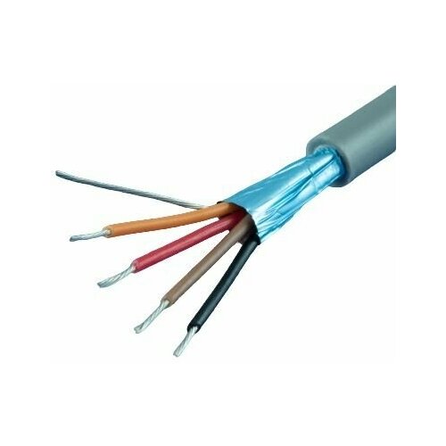 10м/кат, Кабель коммуникационный 4х0.08мм2 (28AWG), серый, UL2464, CCC-4G, Definum DF-CCC-4G-10M