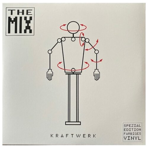 KRAFTWERK THE MIX Limited 180 Gram White Vinyl German Language Version Booklet 12